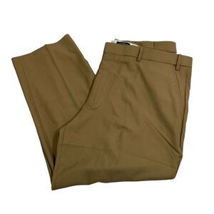 44X27 Haband Executive Division Dark Tan Dress Pants slacks trousers suit 44 27